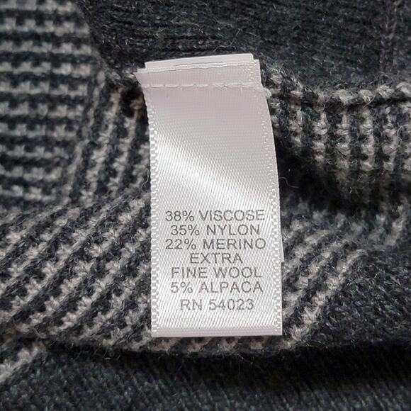 Banana Republic Mens Merino Wool Alpaca Blend Sweater Vest Size Large V Neck - Picture 4 of 6